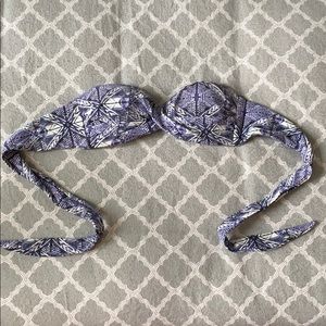 🌿 Boho Print Bikini Top